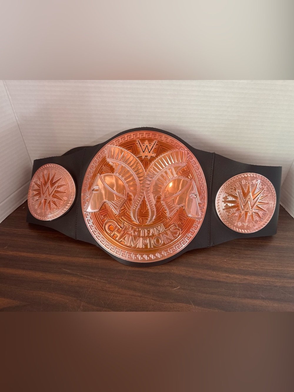 WWE Wrestling Bronze Penny Tag Team Championship Title Belt REPLICA KIDS